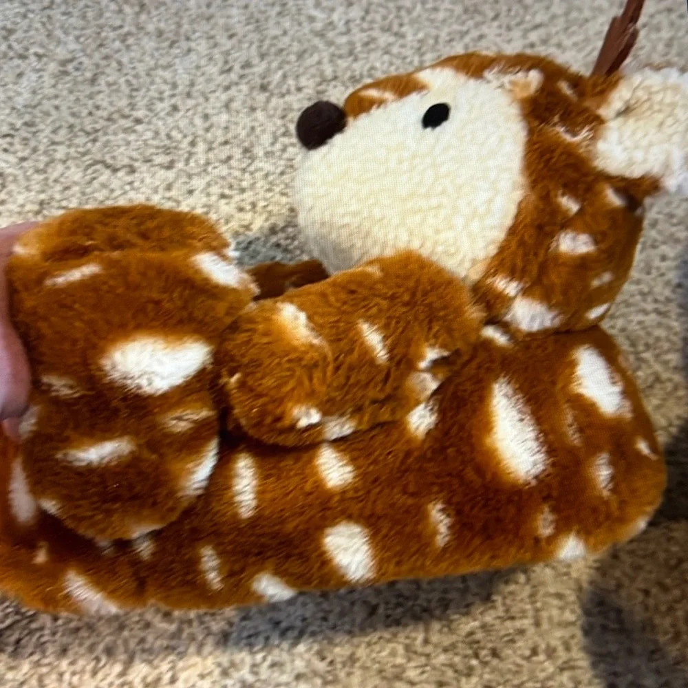 GAP Kids Reindeer Slippers, 12-13